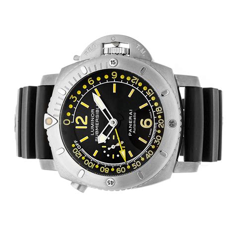 Panerai Luminor Submersible Depth Gauge PAM 193 Watch .